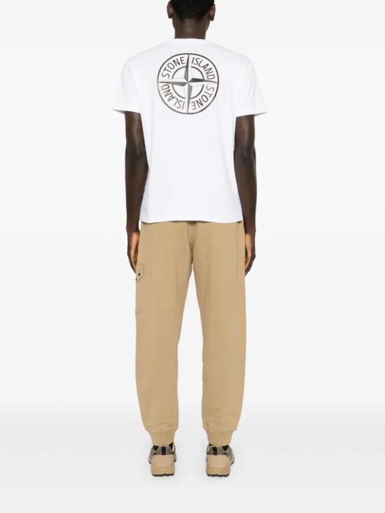  스톤 아일랜드 반팔 티셔츠 81152NS81 white - STONE ISLAND