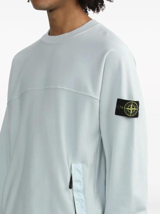  스톤 아일랜드 스웨터 801560154 sky - STONE ISLAND