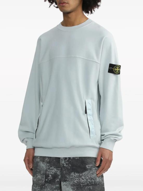  스톤 아일랜드 스웨터 801560154 sky - STONE ISLAND