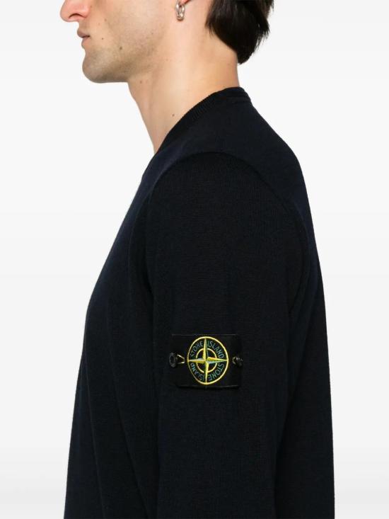 스톤 아일랜드 스웨터 8115510C4 navy - STONE ISLAND
