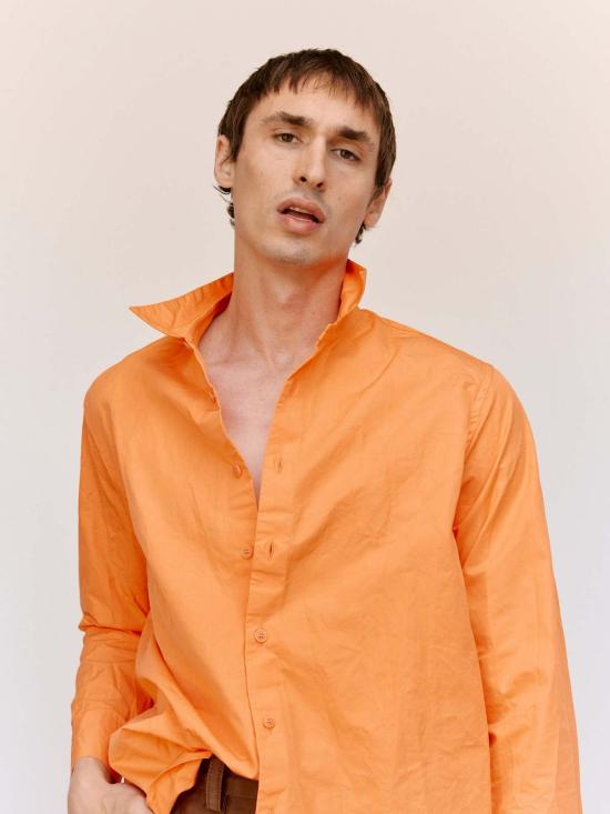  케이시 케이시 긴팔 셔츠 호박 H 카드 파비아노  호박 - CASEY CASEY