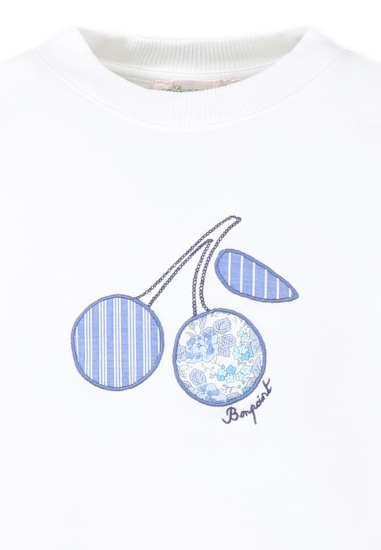 25SS [키즈] 봉쁘앙 티셔츠 S05GSWK00010 102 WHITE - BONPOINT