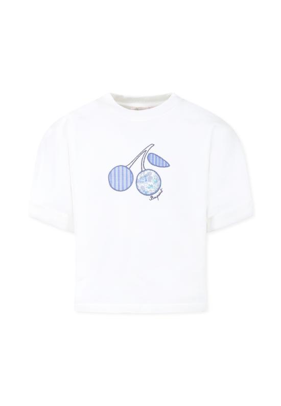 25SS [키즈] 봉쁘앙 티셔츠 S05GSWK00010 102 WHITE