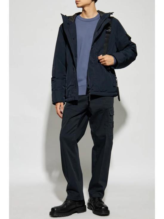  스톤 아일랜드 스트레이트 팬츠 811533908 midnight blue - STONE ISLAND