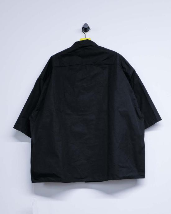  케이시 케이시 긴팔 셔츠 블랙 H 카드 4월 - CASEY CASEY