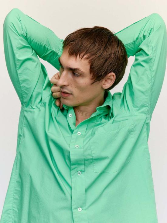  카미엘 포트젠스 반팔 셔츠 Camiel Fortgens 기본  그린