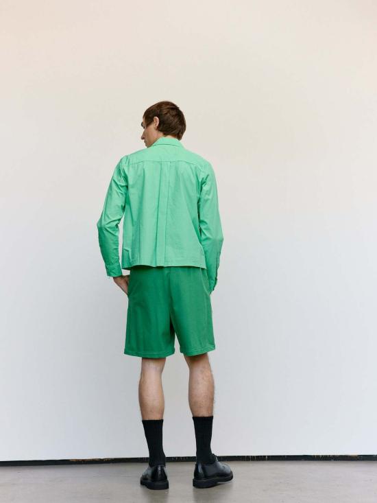  카미엘 포트젠스 반팔 셔츠 Camiel Fortgens 기본  그린 - CAMIEL FORTGENS