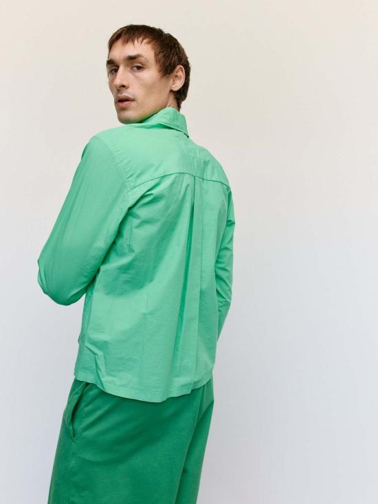  카미엘 포트젠스 반팔 셔츠 Camiel Fortgens 기본  그린 - CAMIEL FORTGENS