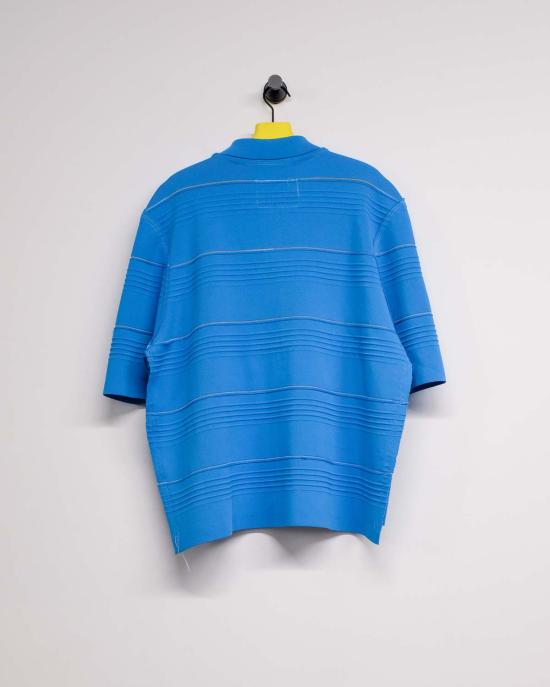  카미엘 포트젠스 후드 티셔츠 Camiel Fortgens 비스코스 폴로 블루 - CAMIEL FORTGENS