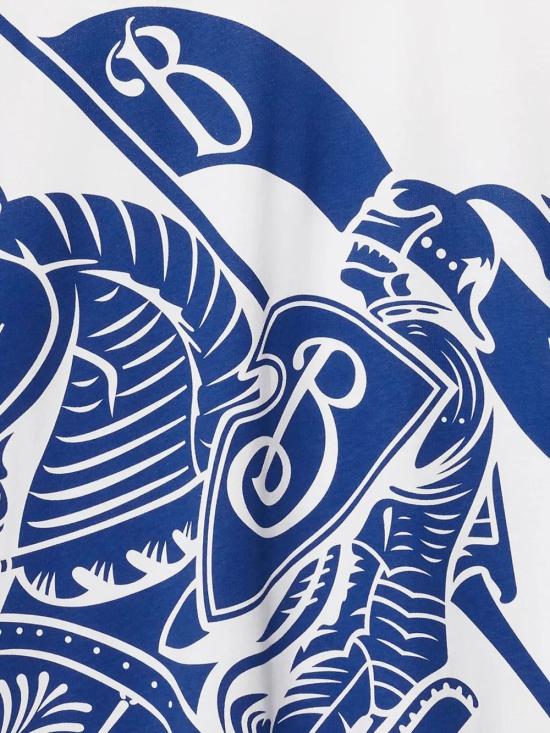  버버리 반팔 티셔츠 8077889 white - BURBERRY