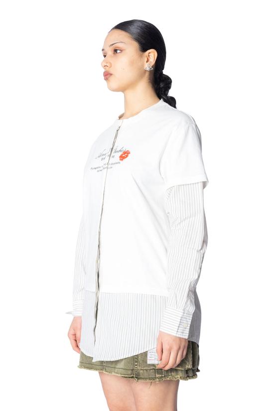 25SS 아크네 스튜디오 반팔 티셔츠 FN WN BLOU001156 - ACNE STUDIOS