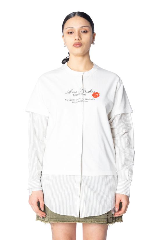 25SS 아크네 스튜디오 반팔 티셔츠 FN WN BLOU001156