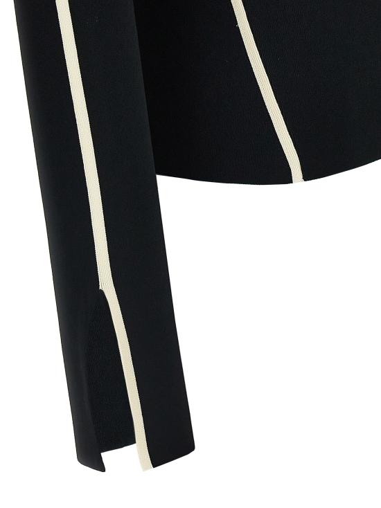 25SS 스포트막스 터틀넥 2512361131600005 White Black - SPORTMAX