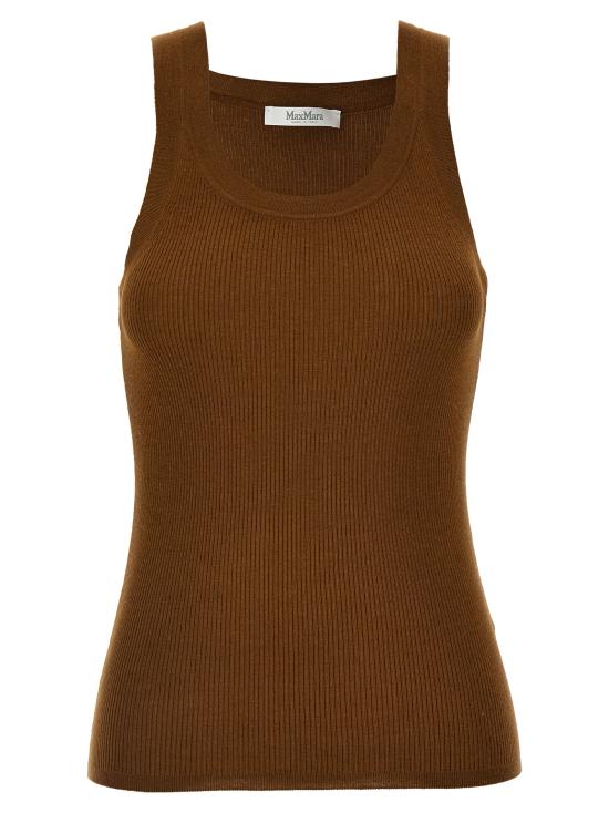 25SS 막스마라 민소매 티셔츠 2511361021600006 Brown