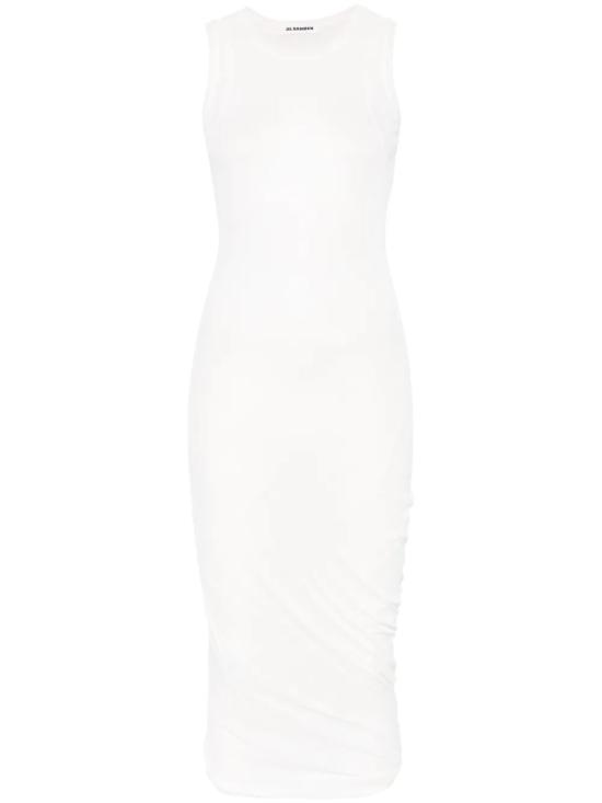 25SS 질샌더 미디 원피스 J02CT0505 J20249100 Optic white