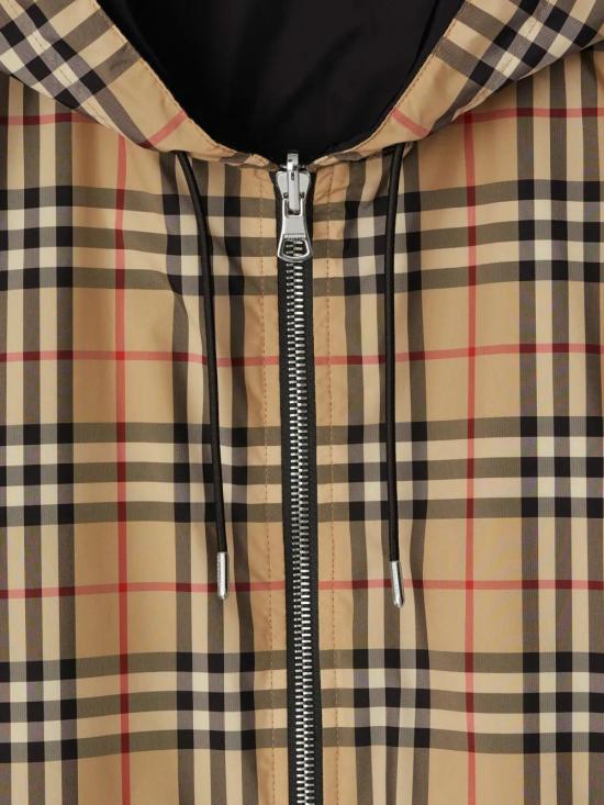  버버리 리버시블 빈티지 체크 자켓 8027097 beige - BURBERRY