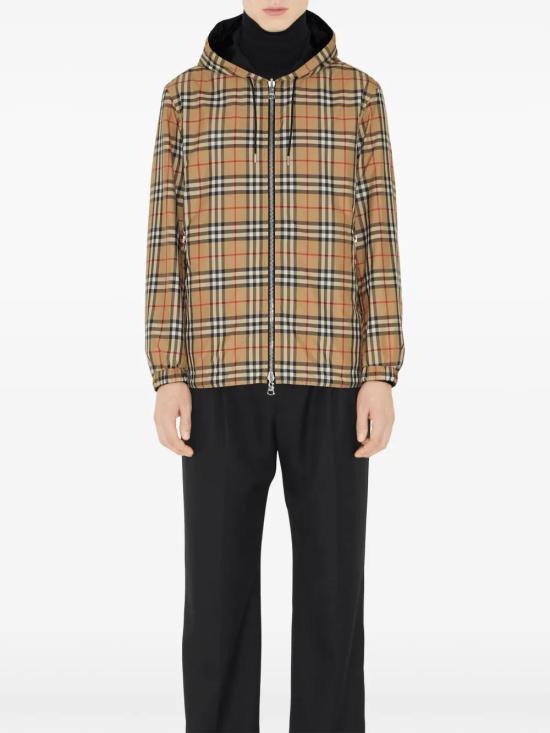  버버리 리버시블 빈티지 체크 자켓 8027097 beige - BURBERRY