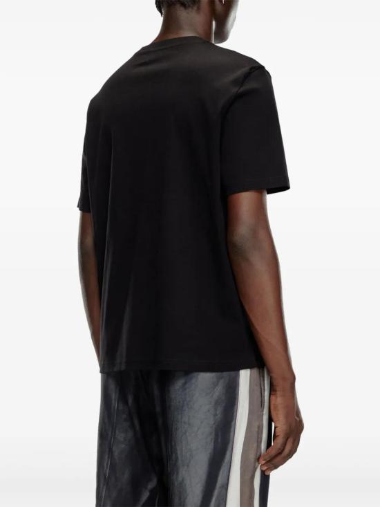  디젤 반팔 티셔츠 A152680SKAF black - DIESEL