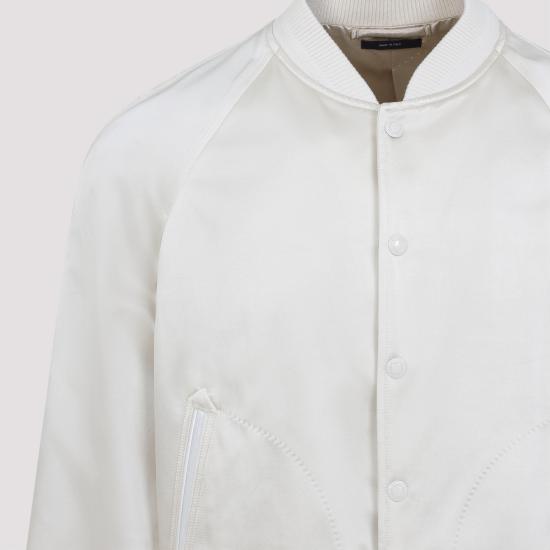 25SS 톰포드 봄버 자켓 OBS052 FMV031S25 XCHWH CHAMPAGNE WHITE - TOMFORD