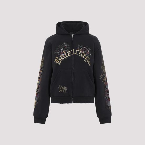 25SS 발렌시아가 가디건 811611 TRVS3 1041 FADED WASHED BLACK