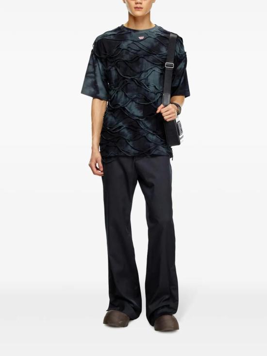  디젤 반팔 티셔츠 A148520ANAY black - DIESEL