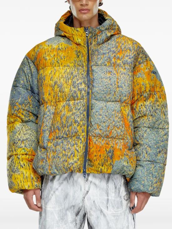  디젤 패딩 A145200NKBJ yellow - DIESEL