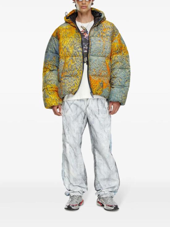  디젤 패딩 A145200NKBJ yellow - DIESEL