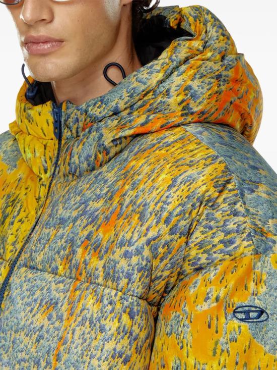  디젤 패딩 A145200NKBJ yellow - DIESEL