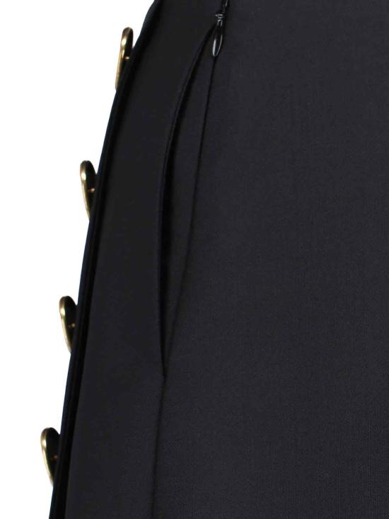 25SS 지방시 스트레이트 팬츠 BW515F100H 001 Black - GIVENCHY