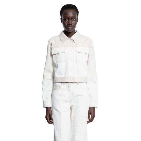  펜디 자켓 FLF810AT1EF08QQ Off white