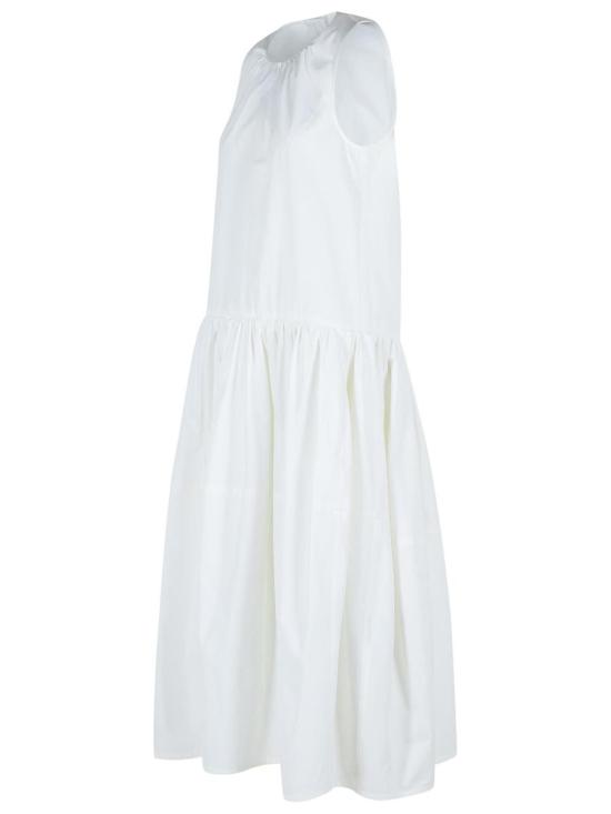 25SS 질샌더 미디 원피스 J02CT0452 J45002100 WHITE - JIL SANDER