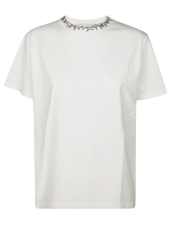 25SS 골든구스 반팔 티셔츠 GWP01220 P000673 10363 VINTAGE WHITE BIANCO