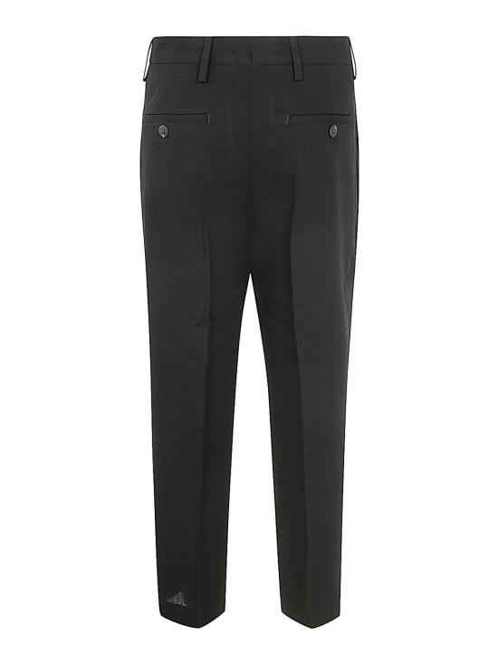 25FW 릭 오웬스 스트레이트 팬츠 RP02D3305WA09 Black - RICK OWENS