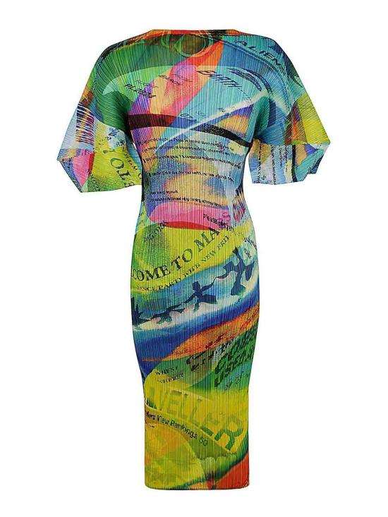  플리츠플리즈 미디 스커트 PP48JH67595 BLUE - PLEATS PLEASE
