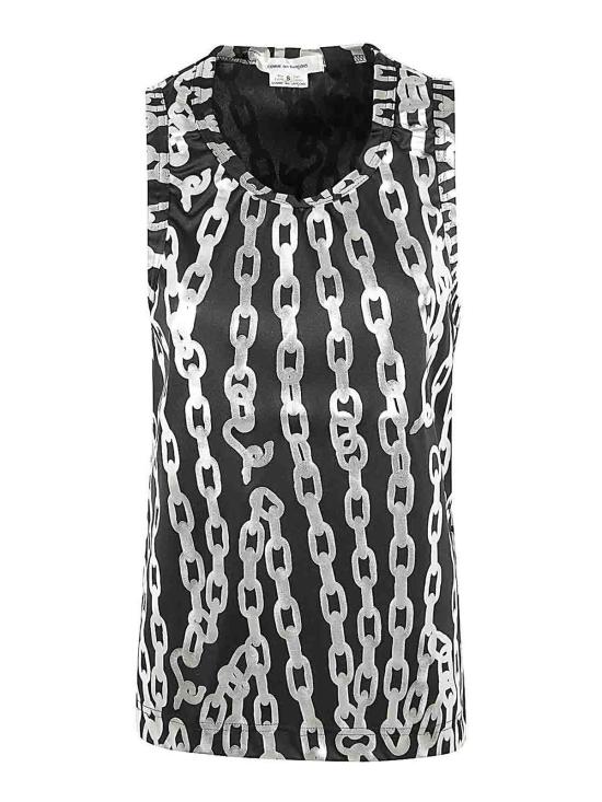 25FW 꼼데가르송 민소매 티셔츠 GNT024BLACK Black