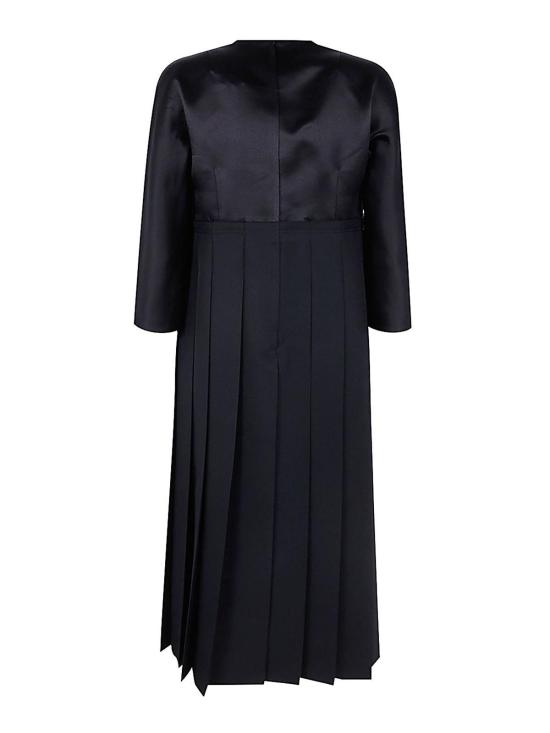  꼼데가르송 미디 스커트 RNO006BLACK Black - COMME DES GARCONS