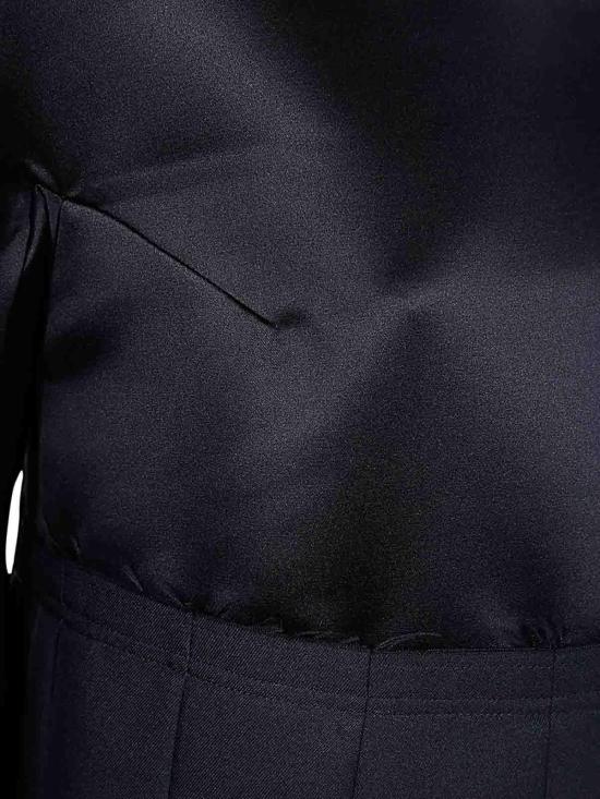  꼼데가르송 미디 스커트 RNO006BLACK Black - COMME DES GARCONS