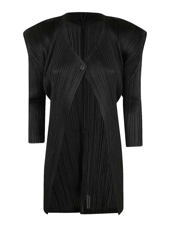  플리츠플리즈 가디건 PP48JO11315 Black