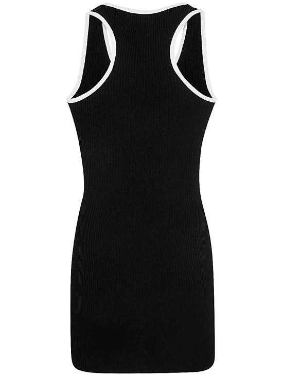  아미리 미디 원피스 AWKNRS1008BLACK Black - AMIRI