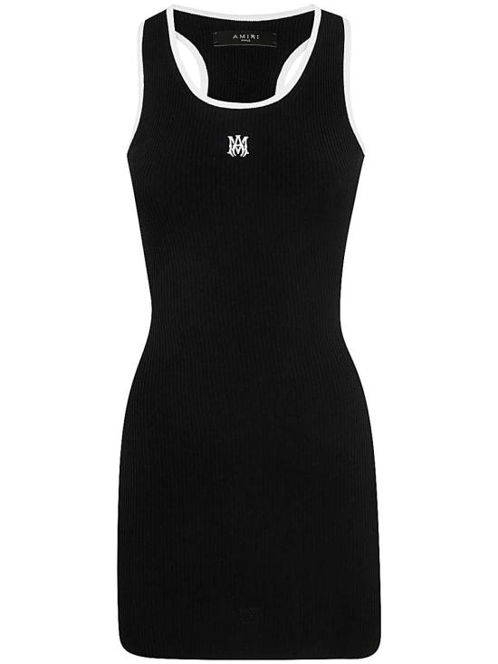  아미리 미디 원피스 AWKNRS1008BLACK Black - AMIRI