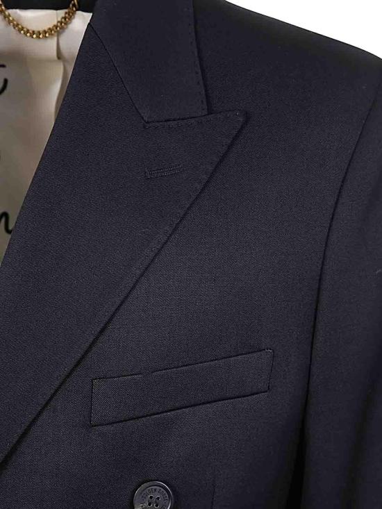 26SS 골든구스 더블 브레스티드 블레이저 GMP00835P00152190100 Black - GOLDEN GOOSE