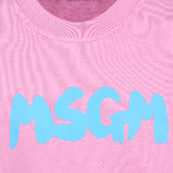 25SS [키즈] 엠에스지엠 니트/스웻셔츠 S5MSJUSW053 MS003 PINK - MSGM
