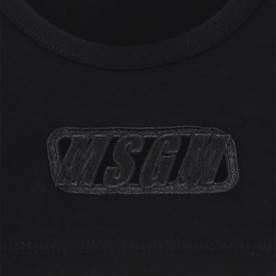 25SS [키즈] 엠에스지엠 탑 S5MSJGTO085 110 BLACK - MSGM