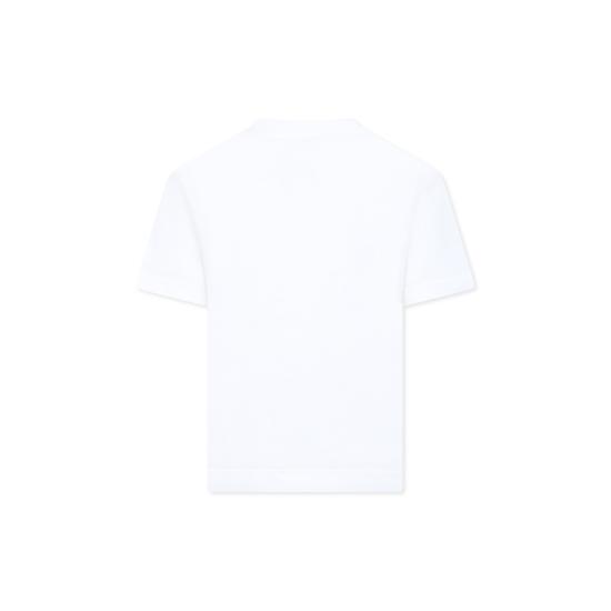 25SS [키즈] 엠에스지엠 티셔츠 S5MSJGTH218 001 WHITE - MSGM