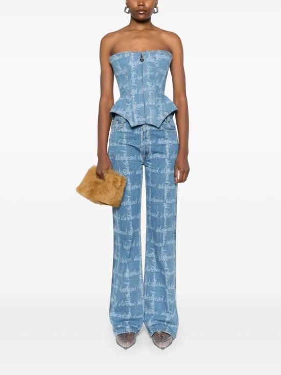 25SS 비비안웨스트우드 데님 팬츠 1902002BW014I K306 GRID BLUE - VIVIENNE WESTWOOD