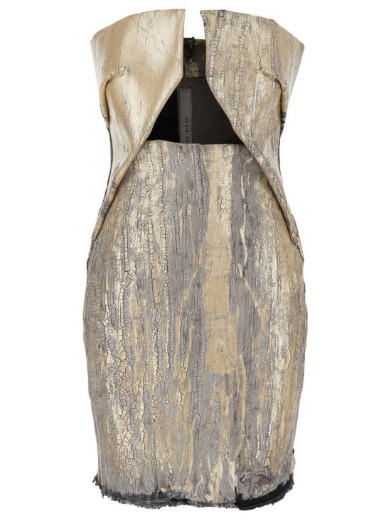 25SS 릭 오웬스 숏 원피스 RP01E7531SGMC 02 Golden