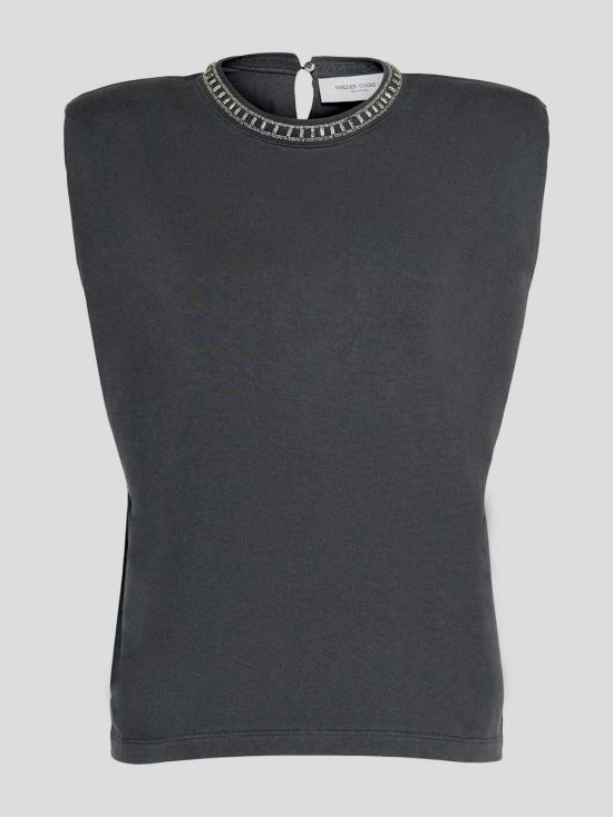 25SS 골든구스 민소매 티셔츠 GWP01789 P00163060318 Grey