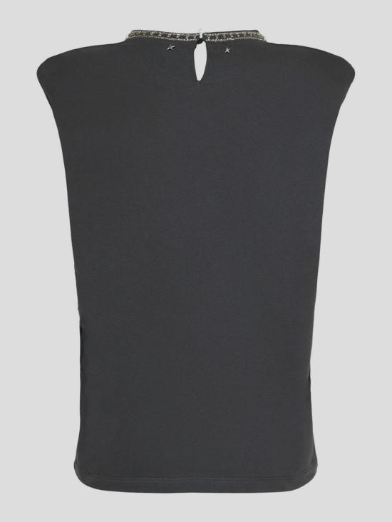 25SS 골든구스 민소매 티셔츠 GWP01789 P00163060318 Grey - GOLDEN GOOSE