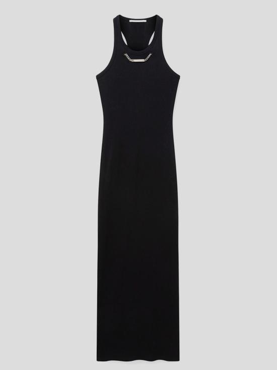 25SS 스텔라 맥카트니 미디 원피스 6J0362 3SPZ671000 Black