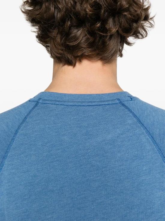  톰포드 긴팔 티셔츠 JCL019JMC021S24 blue - TOMFORD